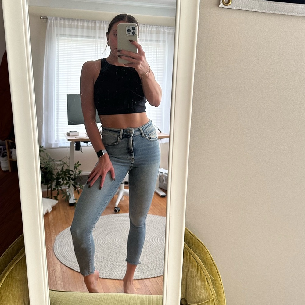 We The Free Raw High-Rise Jegging